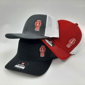 Kenworth Richardson 112 Trucker Mesh Snapback Hat Cap Embroidered
